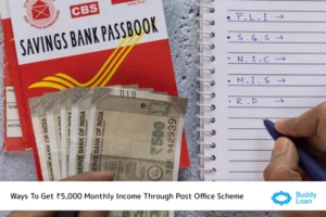 A step-by-step guide to earning Rs ₹5,000 monthly income through a post office savings account