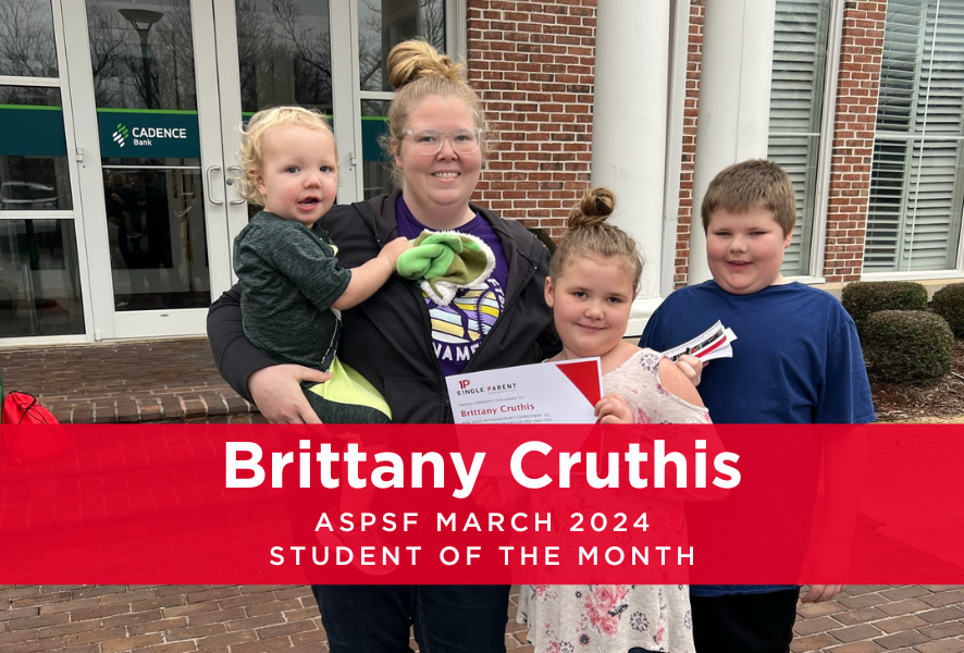 Q&amp;A with Single Parent Student Brittany
Cruthis