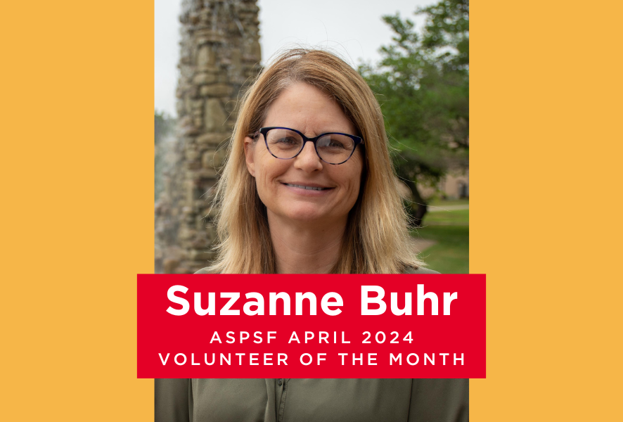 Spotlight on Suzanne: April's Dedicated Volunteer of the
Month